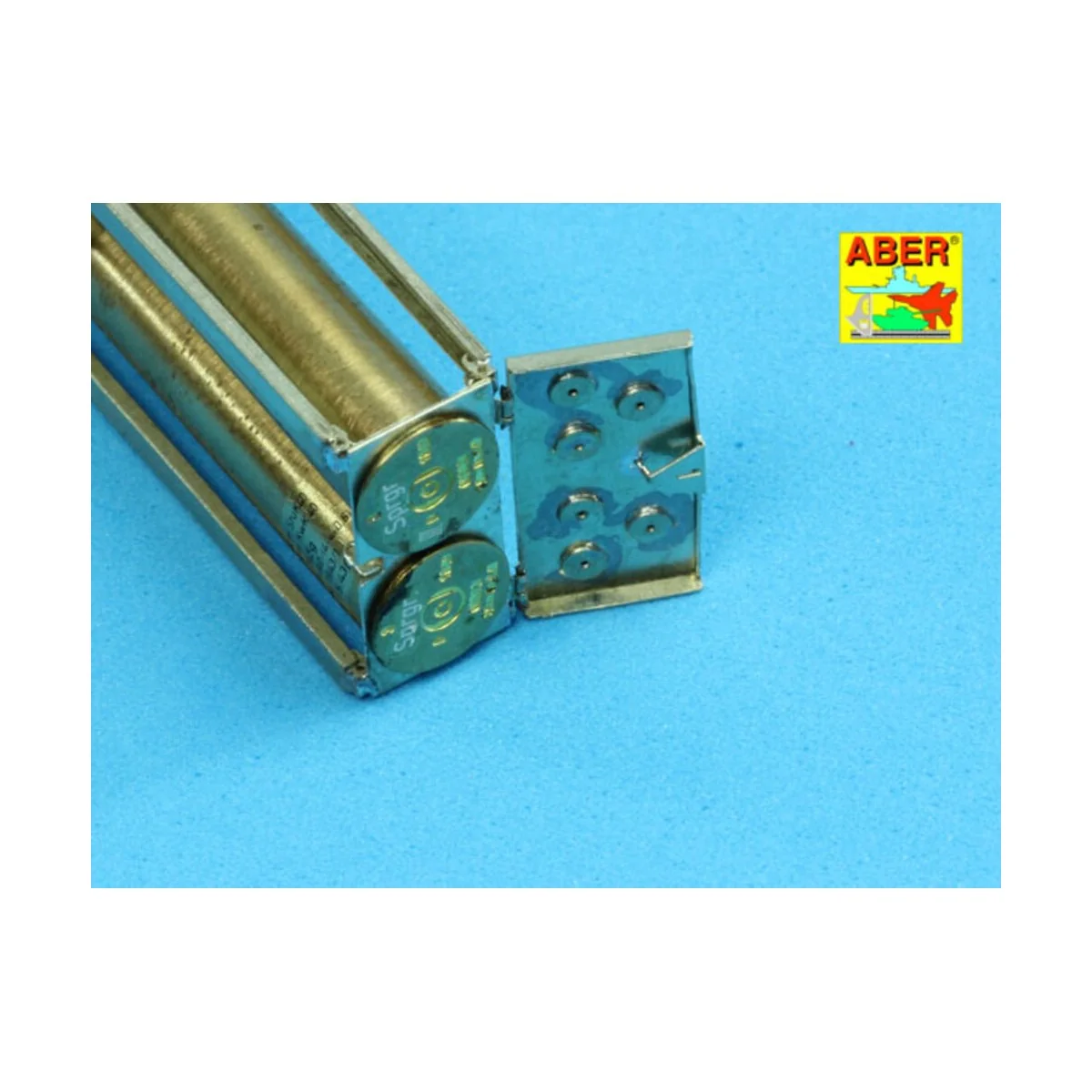 Ammo stowage rack type A for long rounds, 1/16 - Aber Models 16 075A