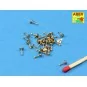 Turned imitation of Hexagonal bolts 1, 19 mm x 30 pcs., 1/16 - Aber...