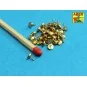 Turned rivets 0, 9 x1, 3 x 0, 5mm 40 pcs., 1/16 - Aber Models 16106