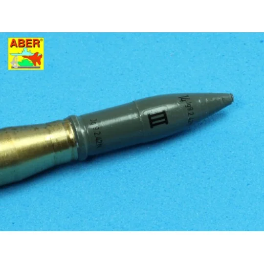 Ammo stowage rack type A for long rounds, 1/16 - Aber Models 16 075A