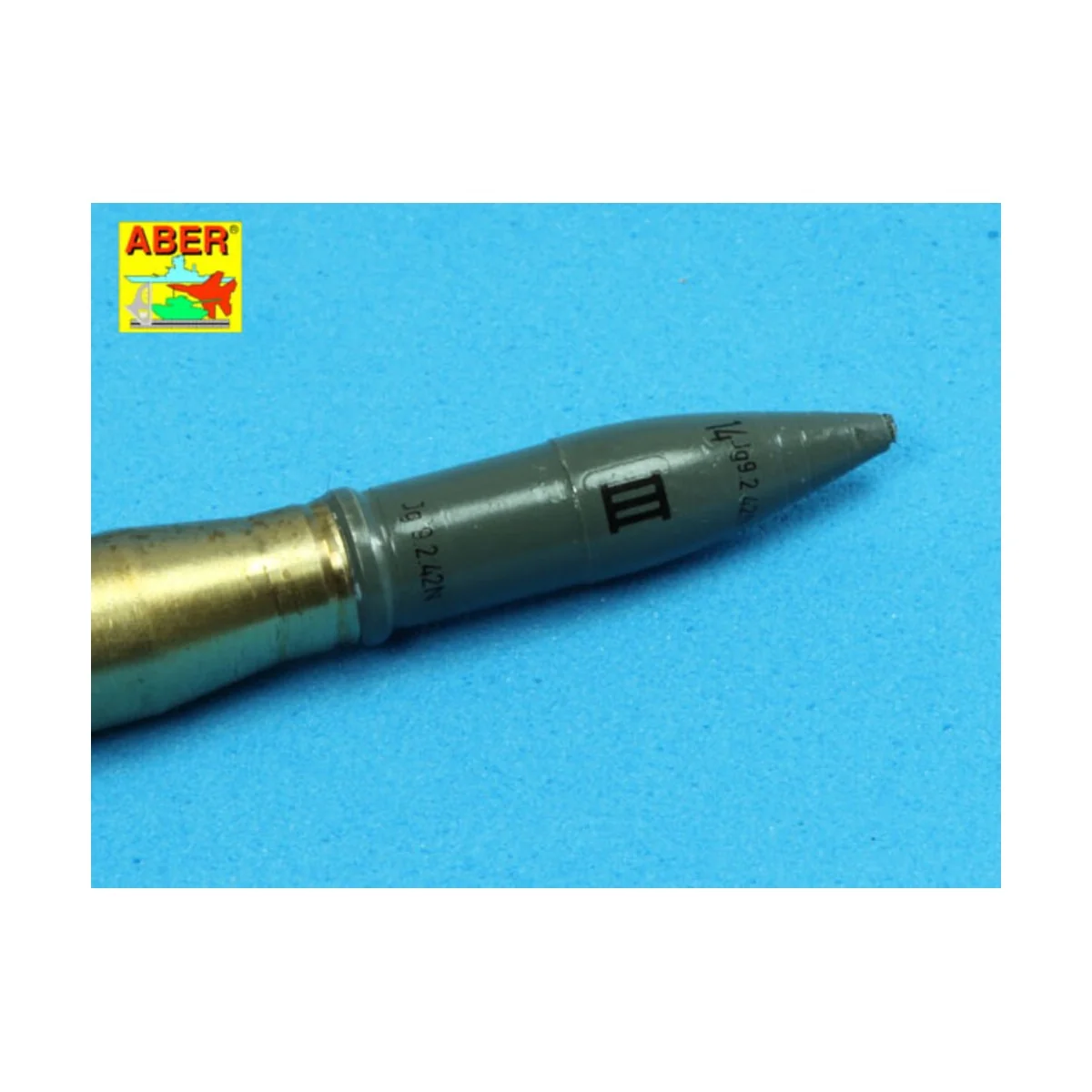 Ammo stowage rack type A for long rounds, 1/16 - Aber Models 16 075A
