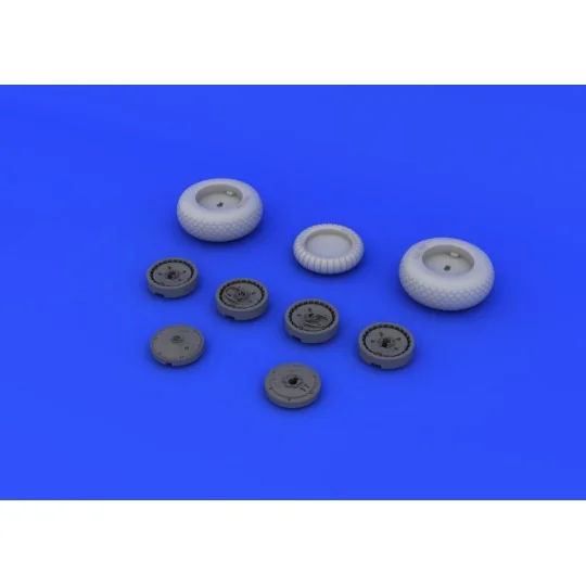 Me 262 wheels for Tamiya, 1/48 - Eduard Accessories 648106