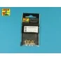 Turned imitation of Hexagonal bolts & nuts 1, 6 x 4, 0 mm x 15 pcs....