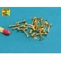 Turned imitation of Hexagonal bolts & nuts 1, 6 x 4, 0 mm x 15 pcs....