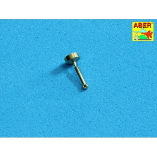 Wing nuts PE nuts with turned bolt x 30 pcs., 1/16 - Aber Models 16111