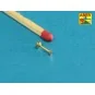 Turned imitation of Hexagonal bolts & nuts 1, 6 x 4, 0 mm x 15 pcs....