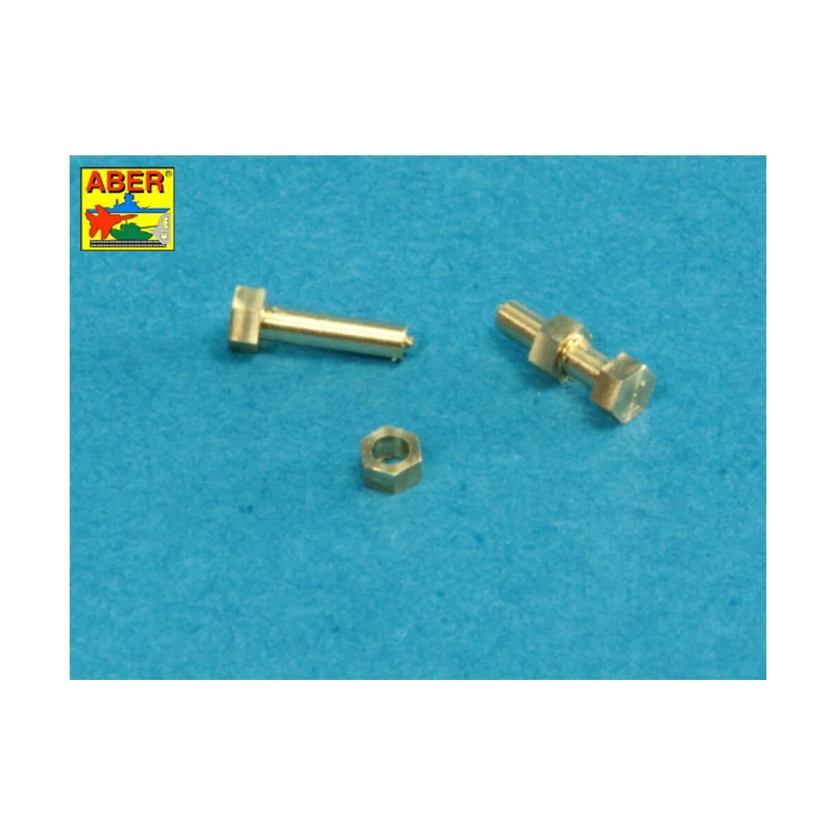 Turned imitation of Hexagonal bolts & nuts 1, 6 x 4, 0 mm x 15 pcs....