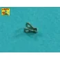 One wing nuts for German vehicles PE nuts with turned bolt x 26 pcs...