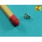 One wing nuts for German vehicles PE nuts with turned bolt x 26 pcs...