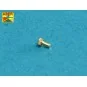 Turned imitation of Hexagonal bolts 1, 75 x 2, 20 mm x 25 pcs., 1/1...