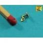One wing nuts for German vehicles PE nuts with turned bolt x 26 pcs...