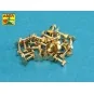 Turned imitation of Hexagonal bolts 1, 75 x 2, 20 mm x 25 pcs., 1/1...