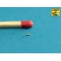 Turned imitation of Hexagonal bolts 0, 85 x 1, 30 mm x 30 pcs., 1/1...