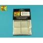 Tiger I, E Tunisia 501 abt.- Front mud flaps, 1/16 - Aber Models 16141