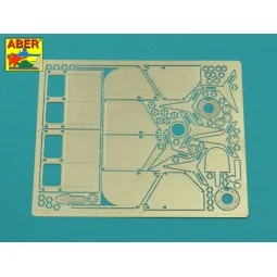 Tiger I, E Tunezyjski z 501 Abt.- Tail mud flaps, 1/16 - Aber Model... 2