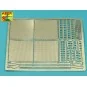 Tiger I, E Tunisia 501 abt.- Front mud flaps, 1/16 - Aber Models 16141