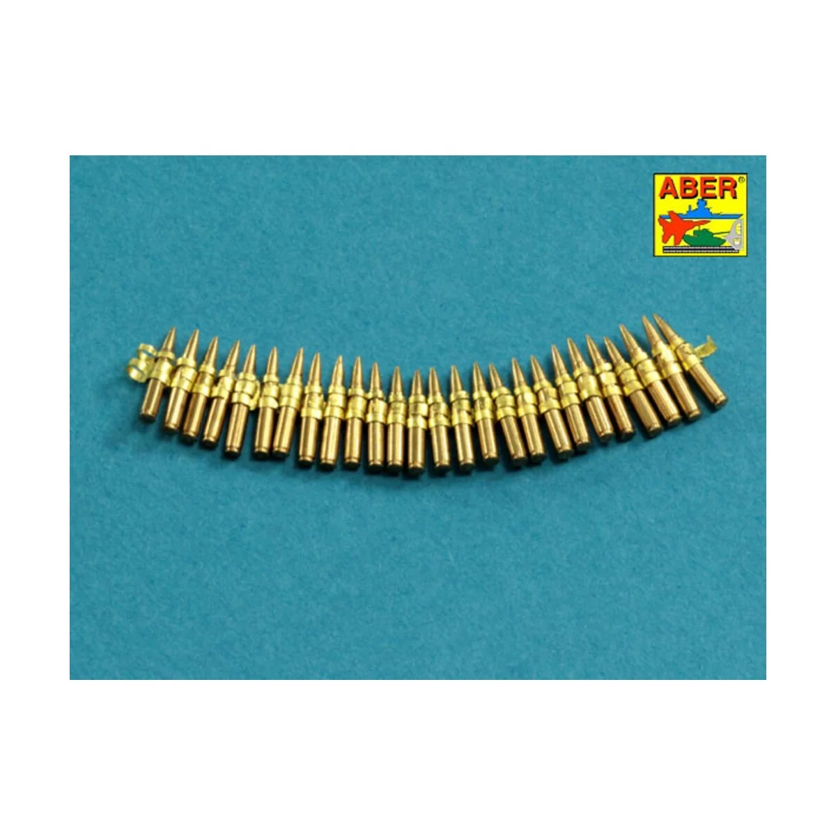 .50 cal. Ammunition for U.S. M2 Machine Gun, 1/16 - Aber Models 16130
