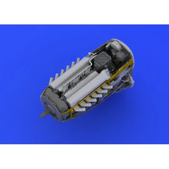 Spitfire Mk.IX engine for Eduard, 1/48 - Eduard Accessories 648112