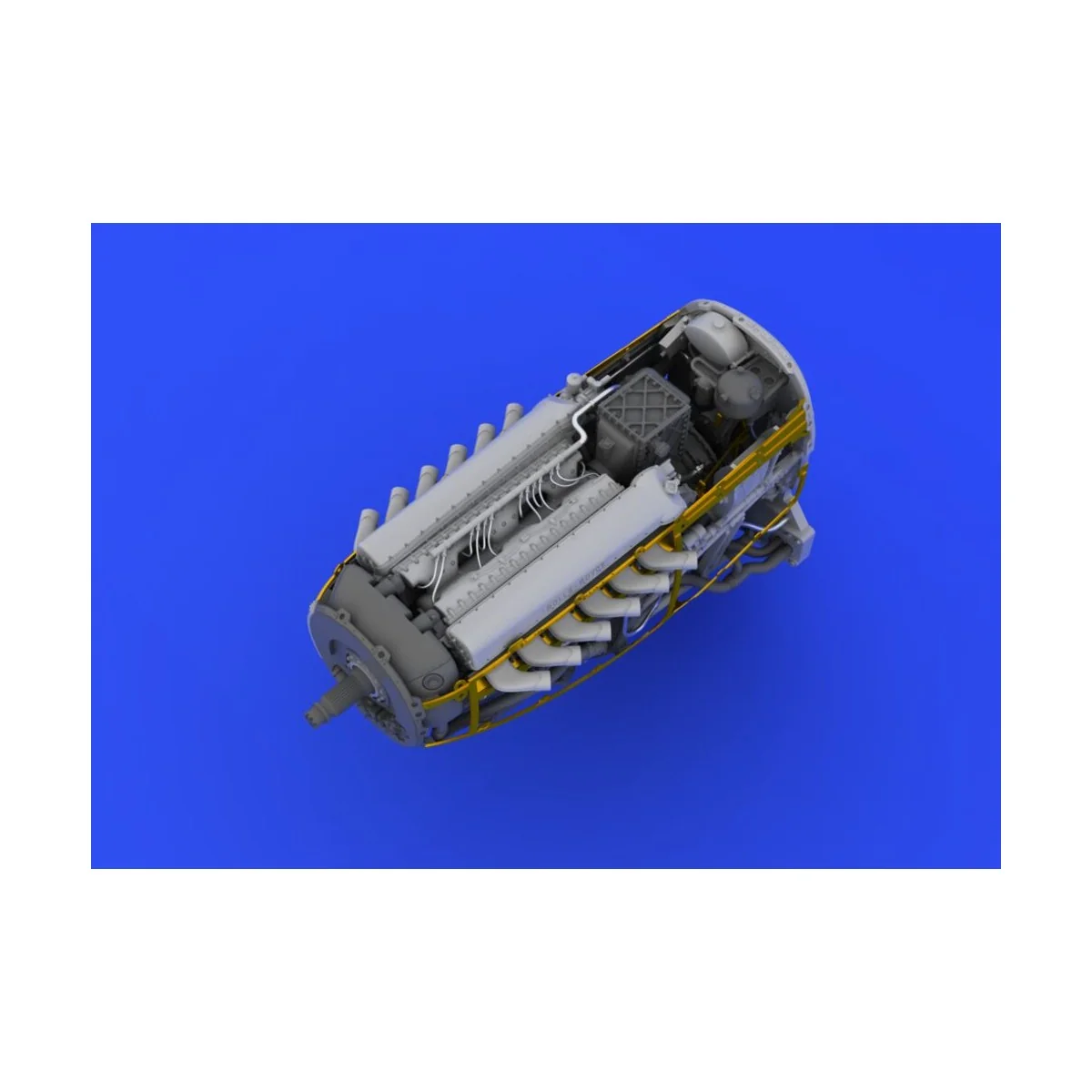 Spitfire Mk.IX engine for Eduard, 1/48 - Eduard Accessories 648112