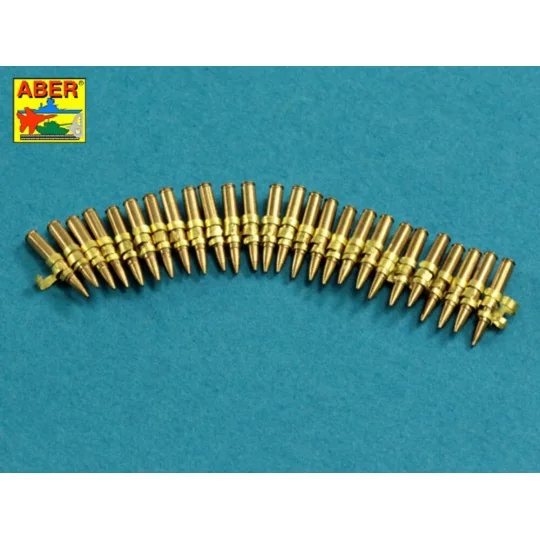 .50 cal. Ammunition for U.S. M2 Machine Gun, 1/16 - Aber Models 16130