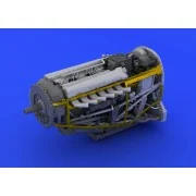 Spitfire Mk.IX engine for Eduard, 1/48 - Eduard Accessories 648112