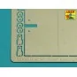 Tiger I, E Tunisia 501 abt.- Exhaust Covers, 1/16 - Aber Models 16144
