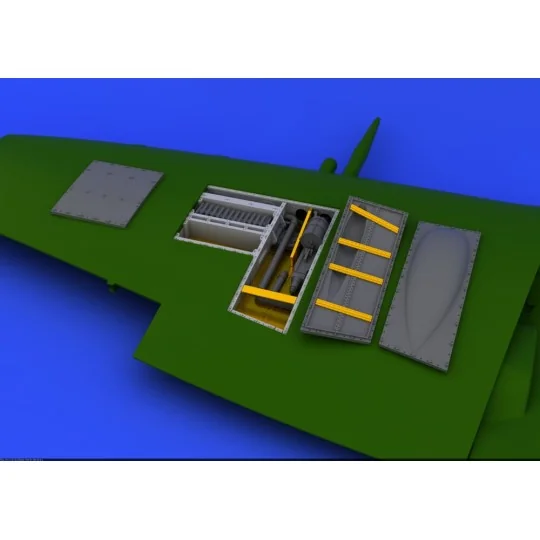 Spitfire Mk.IX gun bay for Eduard, 1/48 - Eduard Accessories 648113