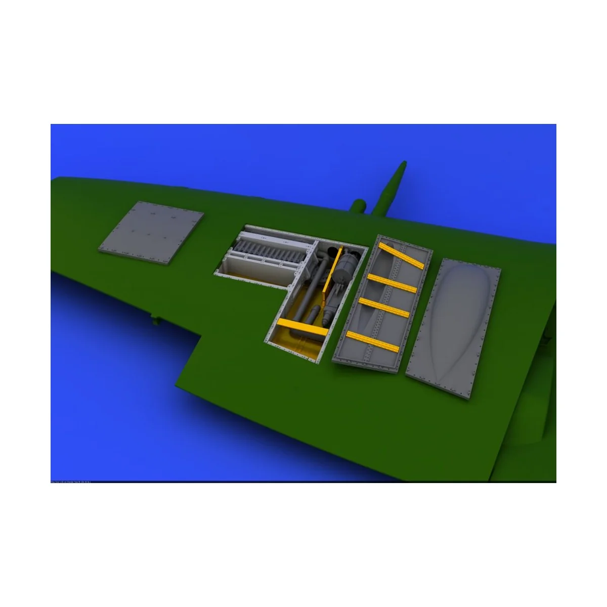 Spitfire Mk.IX gun bay for Eduard, 1/48 - Eduard Accessories 648113