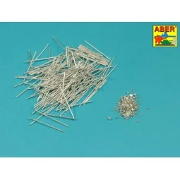 Panther track link pins x 176 pcs., 1/16 - Aber Models 16 170B 2