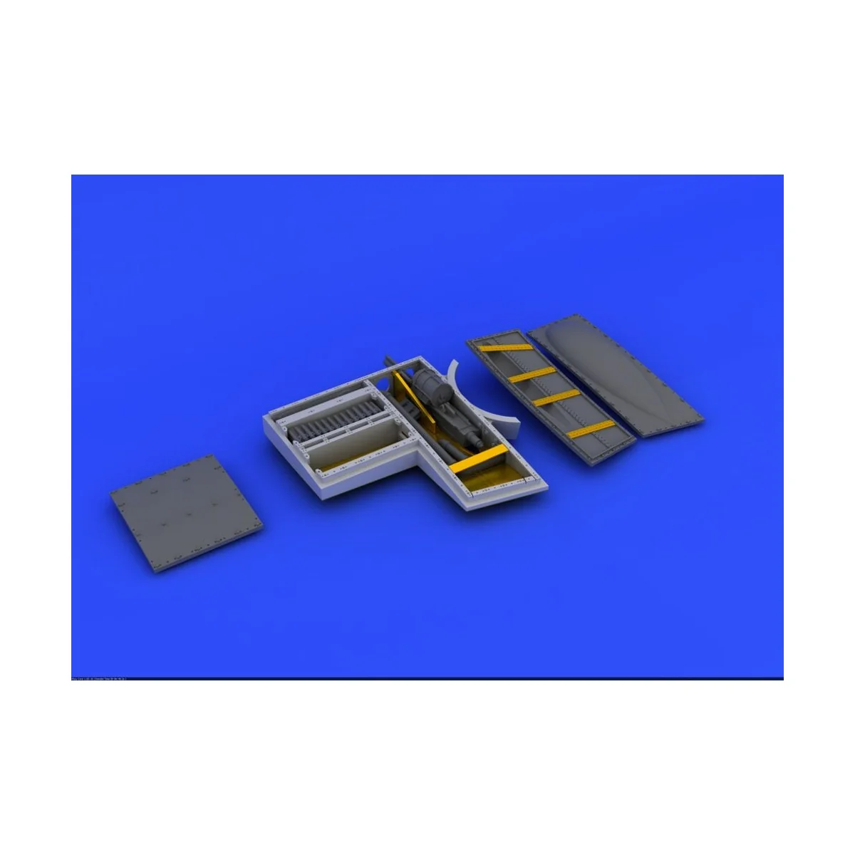 Spitfire Mk.IX gun bay for Eduard, 1/48 - Eduard Accessories 648113