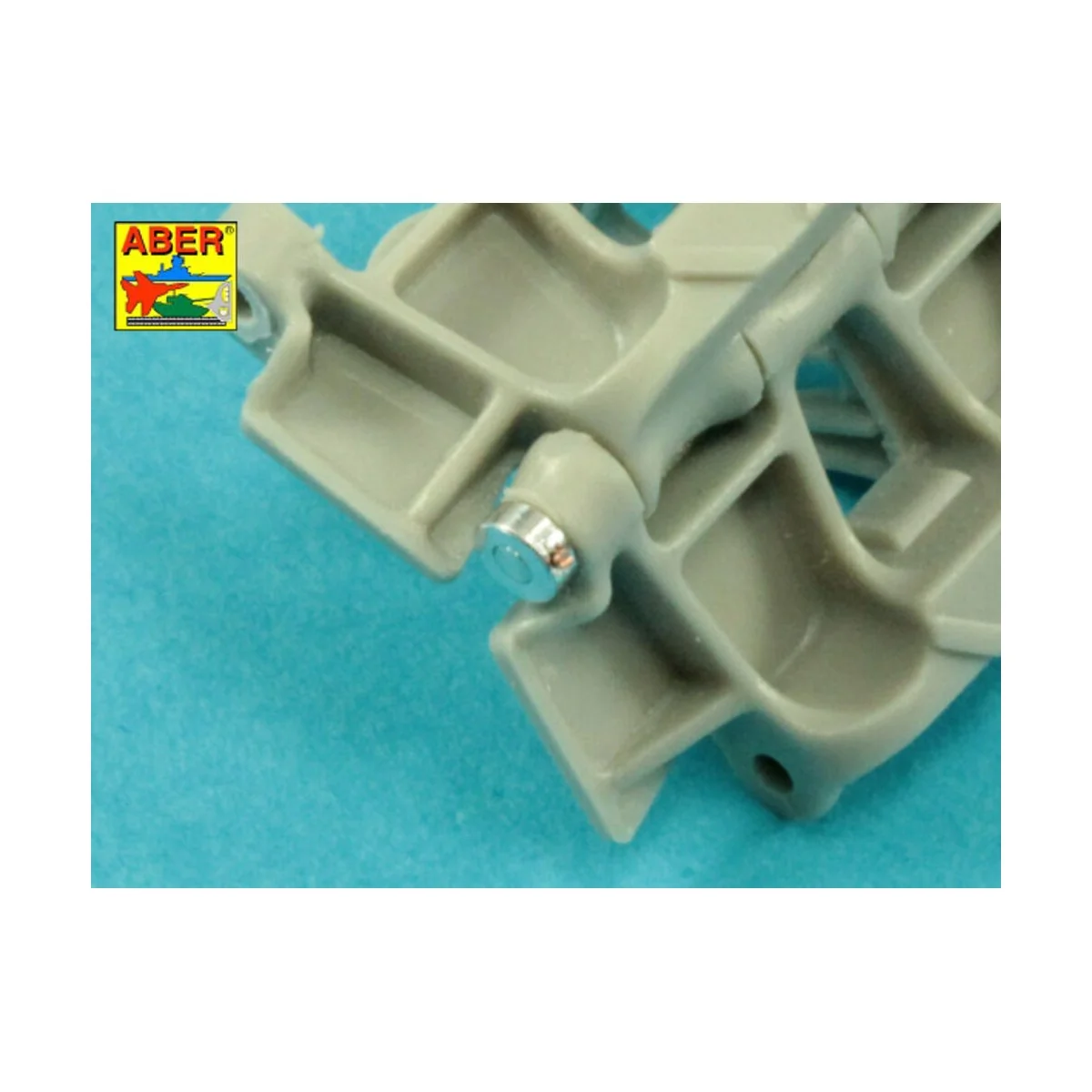 Panther spare track link pins x 12 pcs., 1/16 - Aber Models 16 170A