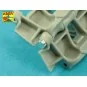 Panther spare track link pins x 12 pcs., 1/16 - Aber Models 16 170A