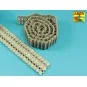 Panther spare track link pins x 12 pcs., 1/16 - Aber Models 16 170A