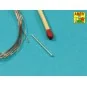 Pz.Kpfw.I Ausf. A/B -track link pins x 200 pcs., 1/16 - Aber Models...