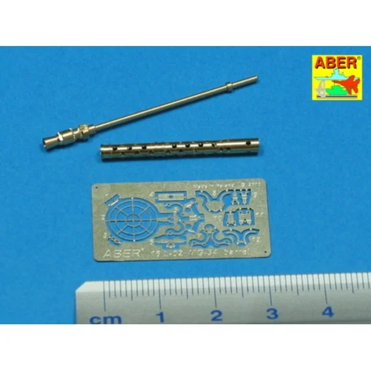 Barrel for MG 34, 1/16 - Aber Models 16 L-02