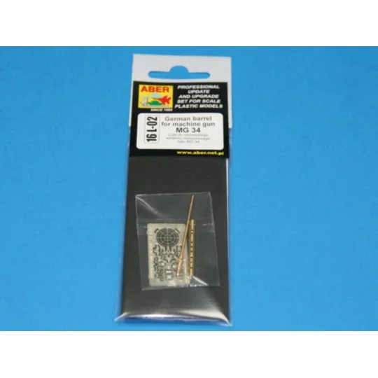Barrel for MG 34, 1/16 - Aber Models 16 L-02