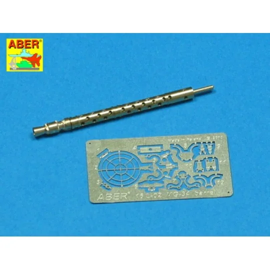 Barrel for MG 34, 1/16 - Aber Models 16 L-02