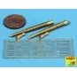 Set of two barrels ZB 37 for Panzer 38(t), 1/16 - Aber Models 16 L-06