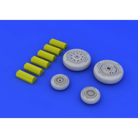 F-4B/N wheels for Academy - Eduard Accessories 648114