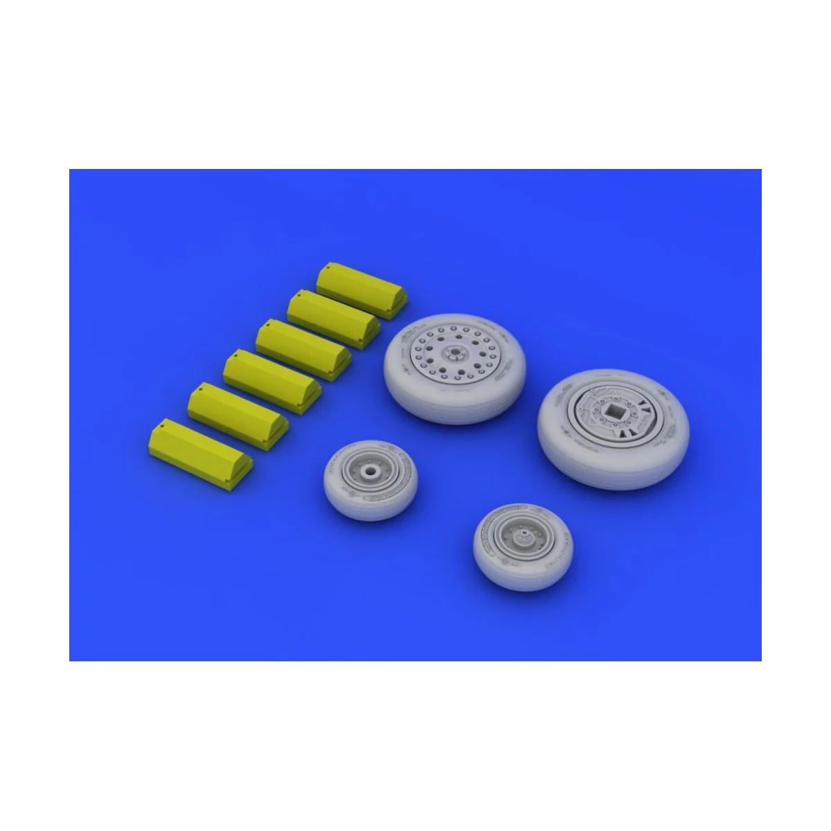 F-4B/N wheels for Academy, 1/48 - Eduard Accessories 648114