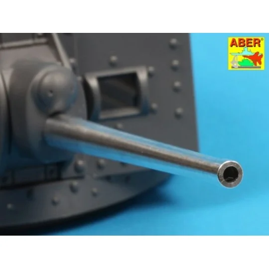 German 3, 7 cm KwK A 7 L/42 tank gun barrel for Pz.Kpfw.(38), 1/16 ...