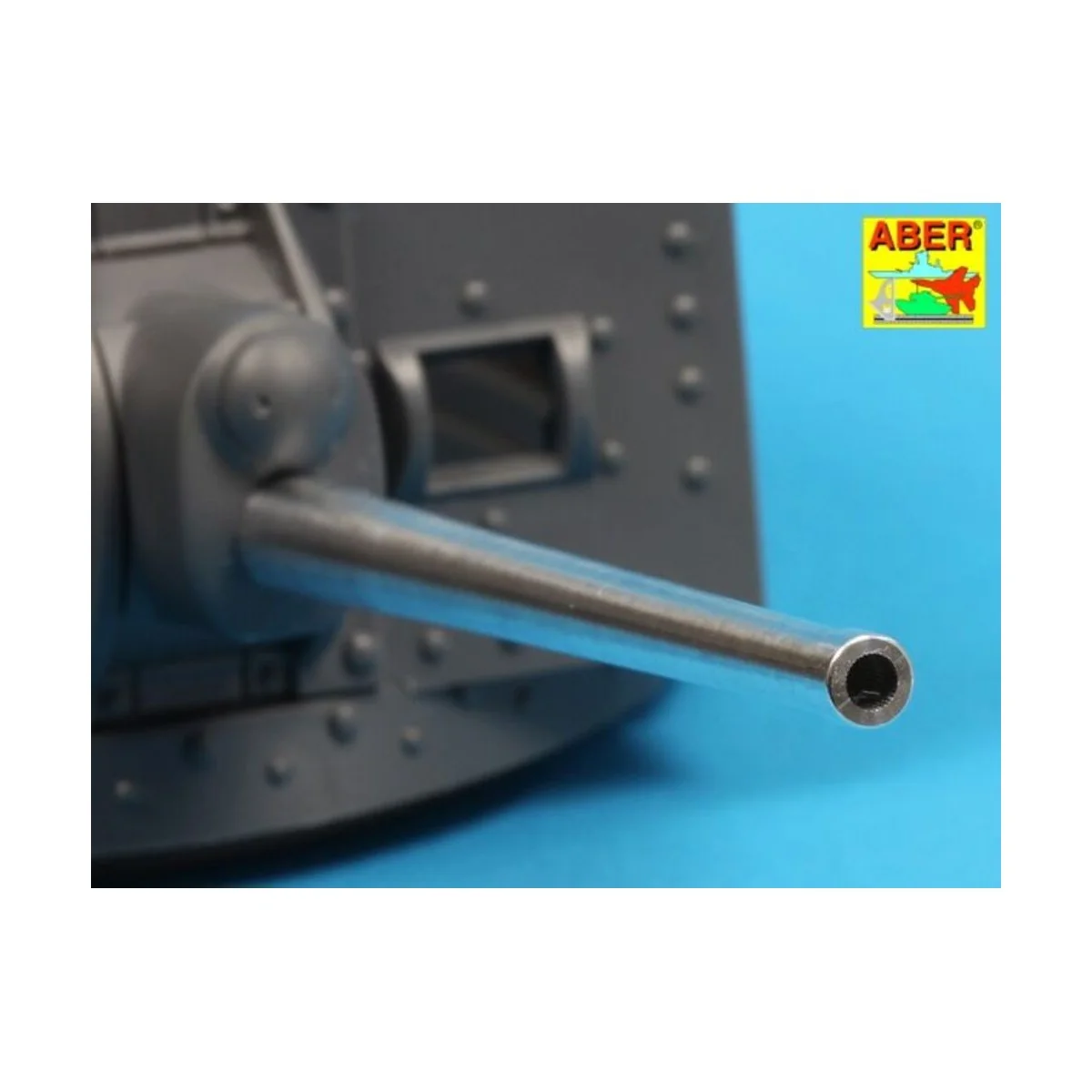 German 3, 7 cm KwK A 7 L/42 tank gun barrel for Pz.Kpfw.(38), 1/16 ...