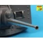 German 3, 7 cm KwK A 7 L/42 tank gun barrel for Pz.Kpfw.(38), 1/16 ...