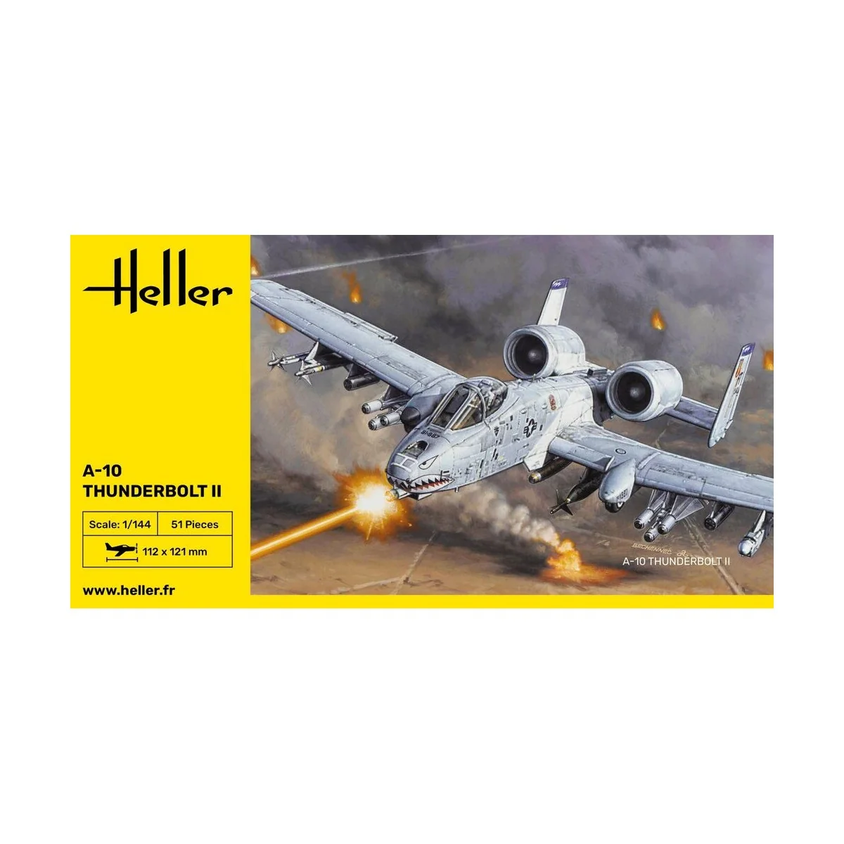 A-10 Thunderbolt II, 1/144 - Heller 79912