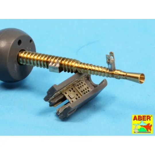 Set of two barrels ZB 37 for Panzer 38(t), 1/16 - Aber Models 16 L-06