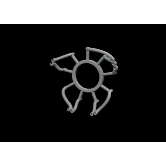 Spitfire wheels - 4 spoke for Eduard - Eduard Accessories 648115