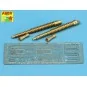Set of two barrels ZB 37 for Panzer 38(t), 1/16 - Aber Models 16 L-06