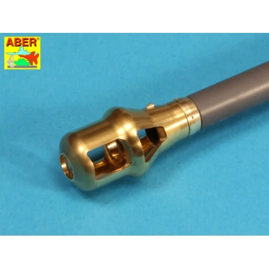 Early muzzle brake used on German 8, 8zm barrel Tiger I-early and T...