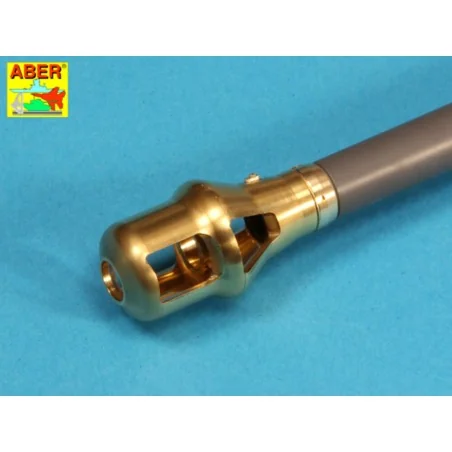 Early muzzle brake used on German 8, 8zm barrel Tiger I-early and T...