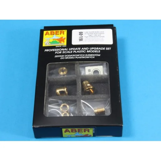 Late muzzle brake forTiger II (Henschel turret), 1/16 - Aber Models...